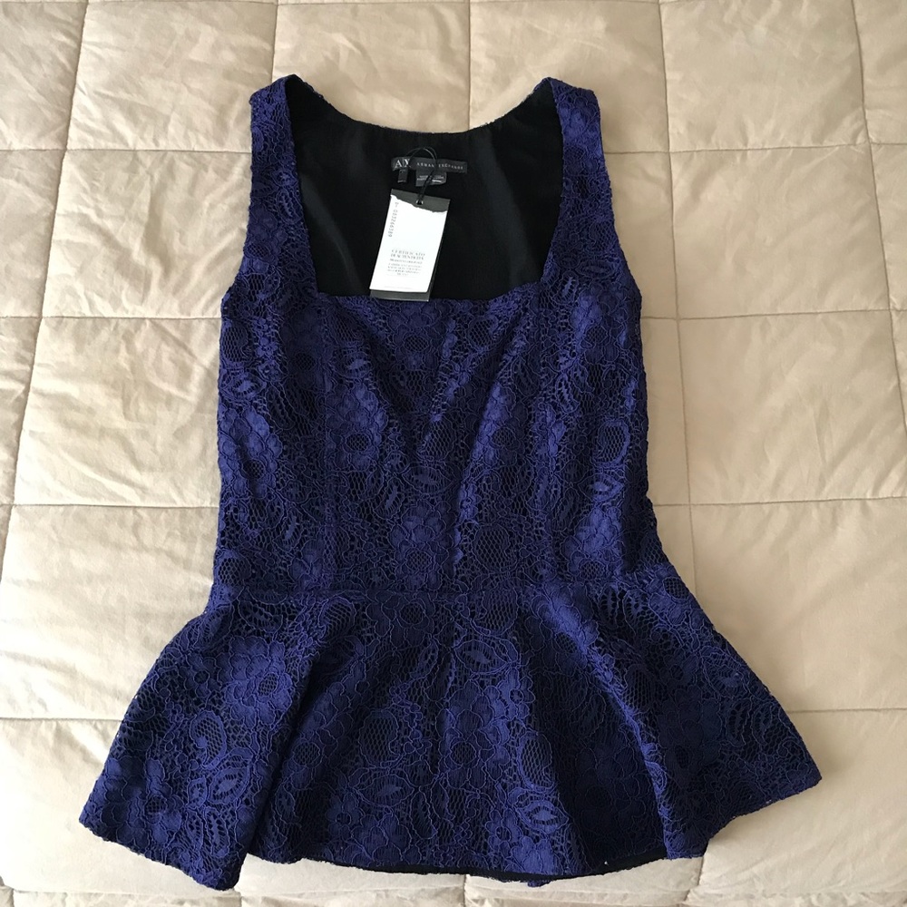 Armani Lace Tank Top